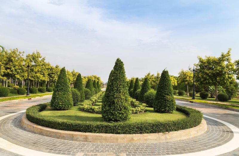 Shrubs with Symmetrical Shapes